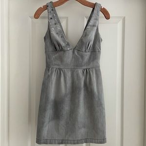 Tara Subkoff for Bebe Denim Mini Dress with Studs